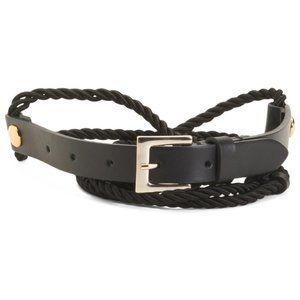 Martina Mori Leather Cord Belt